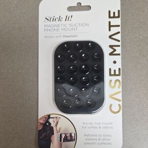 Case-Mate Black MagSafe Suction Phone Accessory